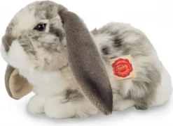 Teddy Hermann 93797 Widderkaninchen Liegend Grau-weiß 30cm Plüsch Kuscheltier