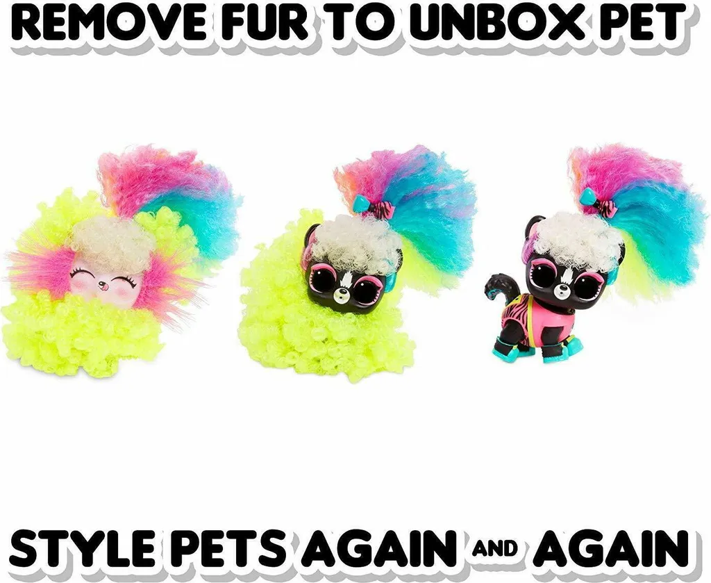 L.O.L. Surprise! Lights Pets With Real Hair & 9 Surprises Including Black Light 13 L.O.L. Surprise! Lights Pets With Real Hair & 9 Surprises Including Black Light – Bild 11