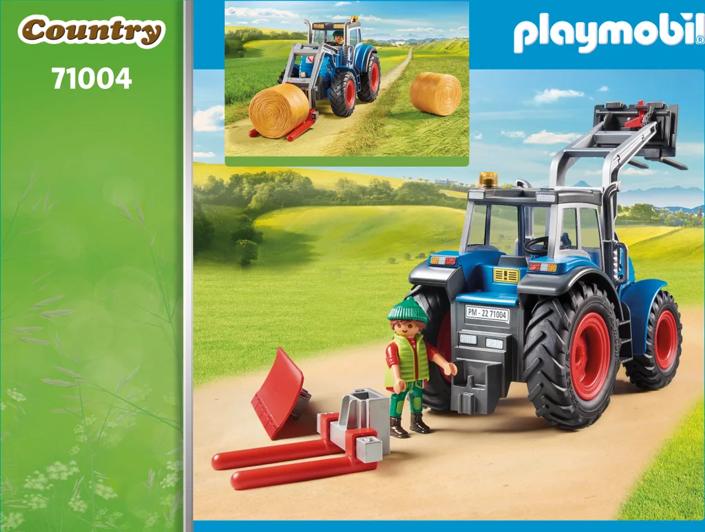 PLAYMOBIL Country 71004 Großer Traktor Mit Zubehör 6 PLAYMOBIL Country 71004 Großer Traktor Mit Zubehör – Bild 4