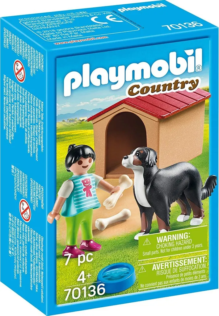 PLAYMOBIL Hofhund Mit Hütte, 70136 4 PLAYMOBIL Hofhund Mit Hütte, 70136 – Bild 2