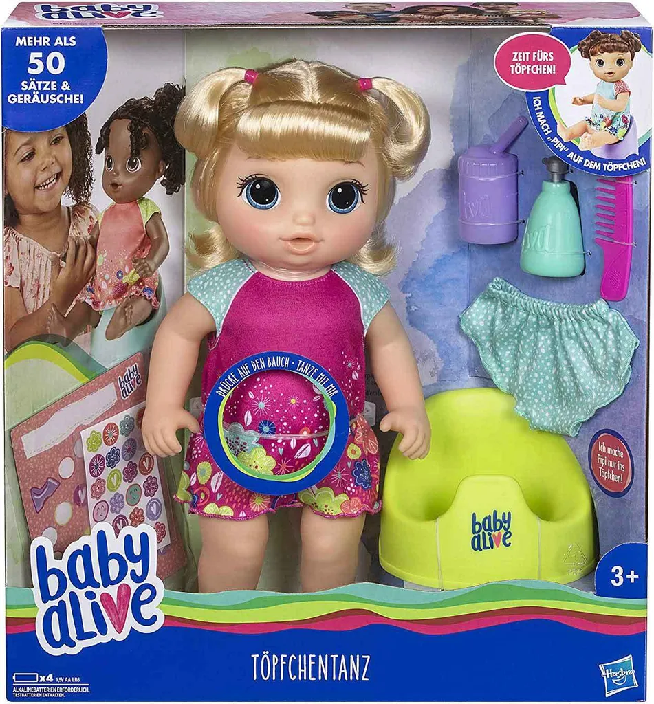 Baby Alive Töpfchentanz (blondhaarig) 4 Baby Alive Töpfchentanz (blondhaarig) – Bild 2