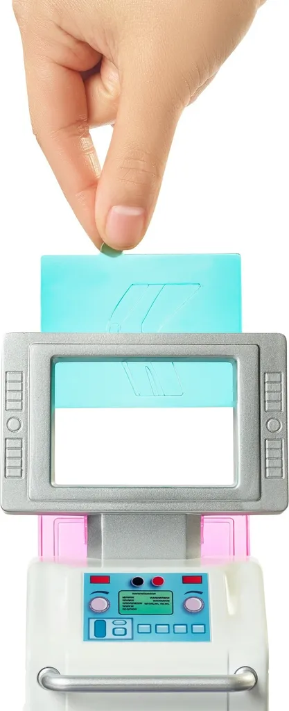 Barbie Krankenstation Set Mit Puppe (Brünett), Anziehpuppe Inkl. Zubehör 6 Barbie Krankenstation Set Mit Puppe (Brünett), Anziehpuppe Inkl. Zubehör – Bild 4