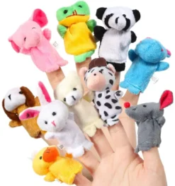 Fingerpuppen Baby, 10 Stück Fingerpuppen Tiere Set Für Baby Und Kinder -Kinderspielzeug Rabatte 6df674635a9f7dc66a00f0fe0579f965