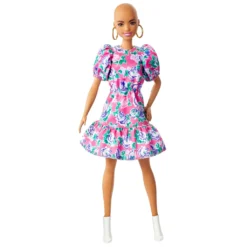Barbie Fashionistas Puppe (mit Glatze) Im Blumenkleid, Anziehpuppe, Modepuppe -Kinderspielzeug Rabatte 6eaf41f434cc2d7bccbf859377ffbace