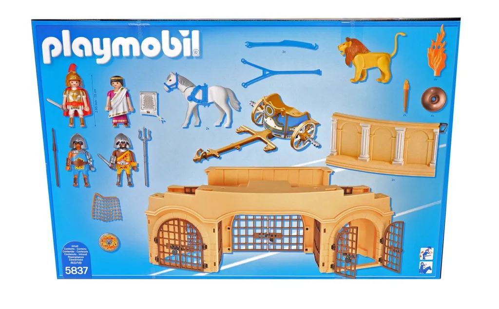 PLAYMOBIL 5837 Römische Wettkampfarena 9 PLAYMOBIL 5837 Römische Wettkampfarena – Bild 7
