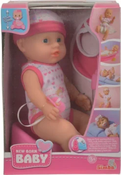 SIMBA TOYs Simba New Born Baby, Mit Trink- & Nässfunktion, 30 Cm Mit Zubehör -Kinderspielzeug Rabatte 6f895cfe6f70416f12d4908c78f09a6b