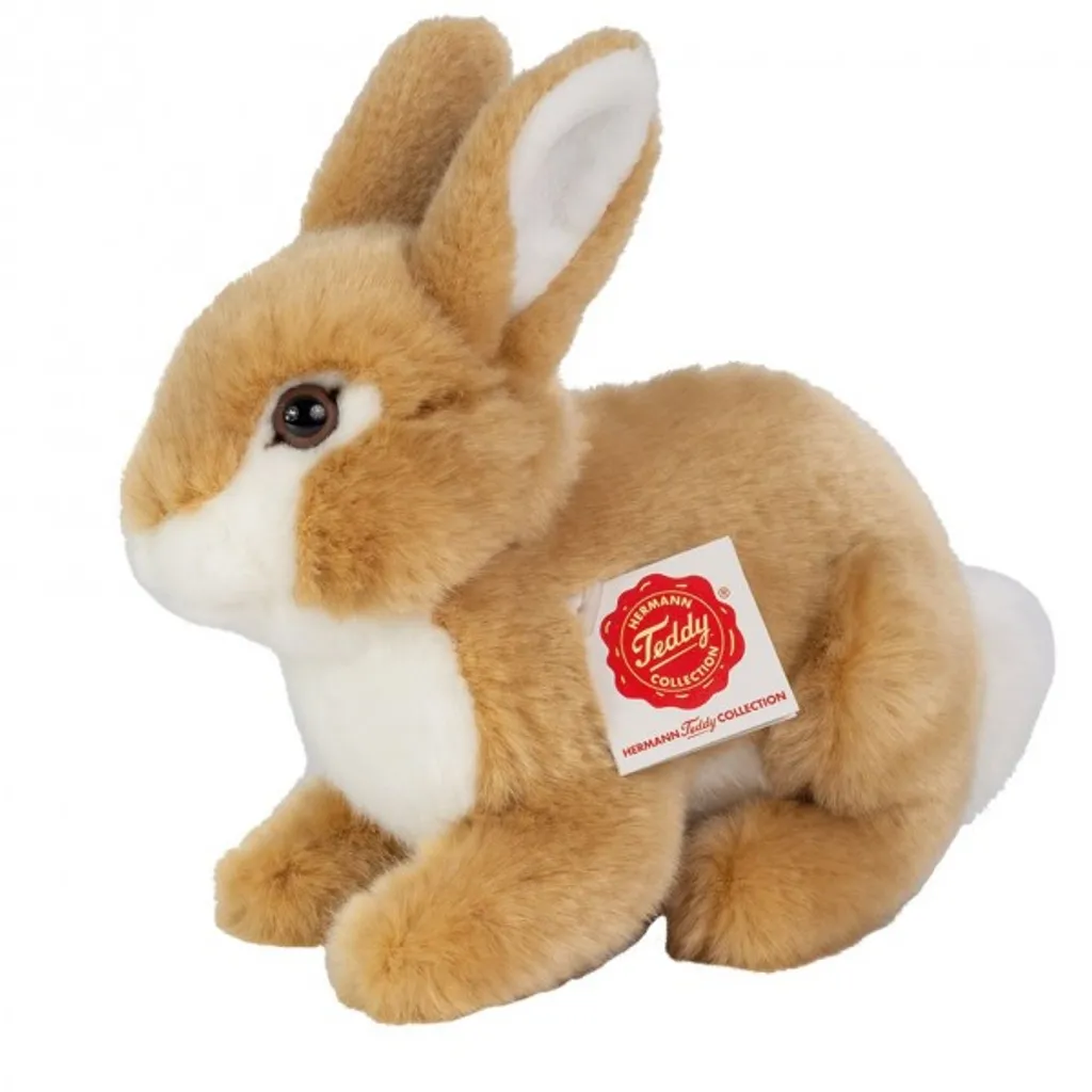 Teddy-Hermann Spielwaren Hase Sitzend Beige, 20 Cm Kuscheltiere Teddies & Plüschfiguren Spielzeugknaller 7 Teddy-Hermann Spielwaren Hase Sitzend Beige, 20 Cm Kuscheltiere Teddies & Plüschfiguren Spielzeugknaller – Bild 6