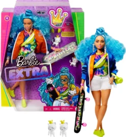 Barbie Extra Puppe Mit Blauen Haaren Und Skateboard, Inkl. Haustier 16 Barbie Extra Puppe Mit Blauen Haaren Und Skateboard, Inkl. Haustier -Kinderspielzeug Rabatte 719c5045a7309880480d9e29327ee927