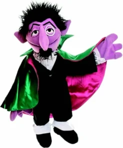 Living Puppets Handpuppe Graf Zahl Sesamstrasse 65 Cm SE106