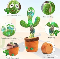Tanzender Kaktus,Sprechender Kaktus 120 Musik Singender Kaktus Spielzeug Nachsprechen Ab 2 Jahre 13 Tanzender Kaktus,Sprechender Kaktus 120 Musik Singender Kaktus Spielzeug Nachsprechen Ab 2 Jahre -Kinderspielzeug Rabatte 735b02fe1a3404a649d1a9a1d4e0cfaa