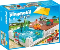 PLAYMOBIL 5575 City Life Einbau-Swimmingpool