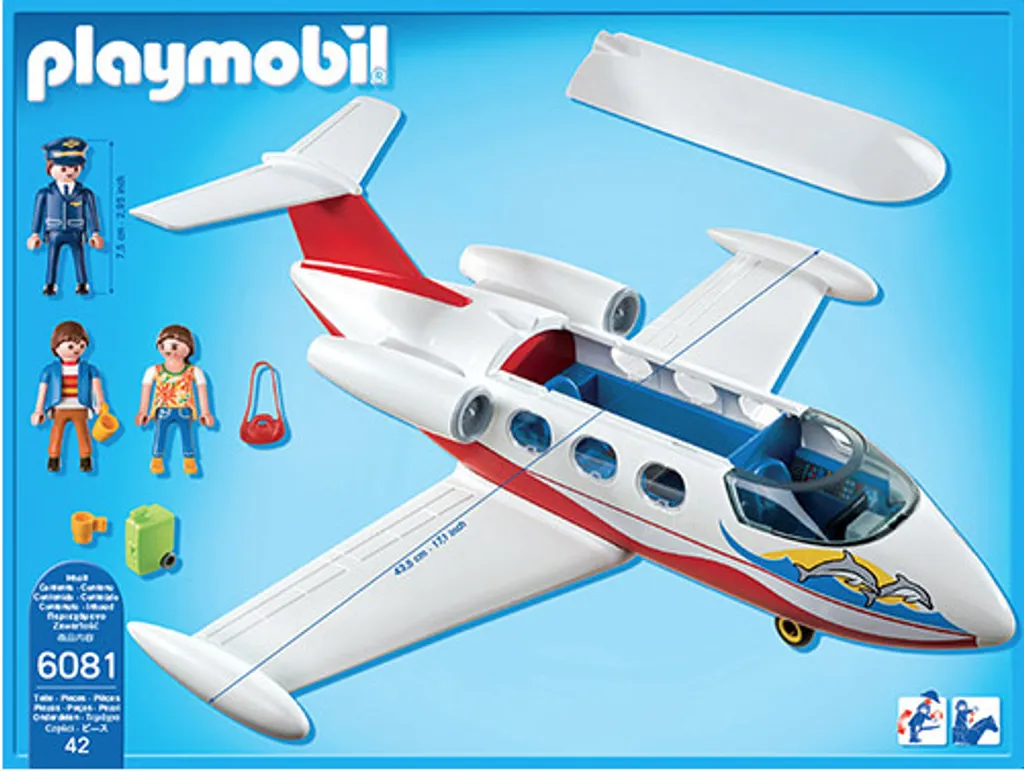 PLAYMOBIL 6081 - Ferienflieger 5 PLAYMOBIL 6081 - Ferienflieger – Bild 3