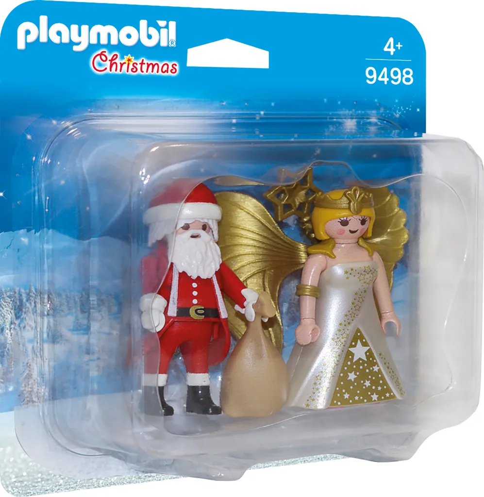 PLAYMOBIL 9498 Duo Pack Weihnachtsmann Und Engel 3 PLAYMOBIL 9498 Duo Pack Weihnachtsmann Und Engel