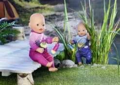 BABY Born Nachtwäsche Play&Fun43 Cm Rosa, Farbe:blau -Kinderspielzeug Rabatte 760ae9e79960257008b83cbdf8242e9f