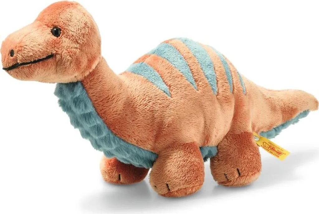Steiff Bronko Brontosaurus 28 Dunkelorange/petr 087837 3 Steiff Bronko Brontosaurus 28 Dunkelorange/petr 087837