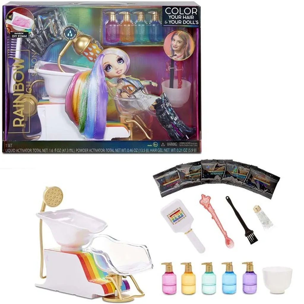 MGA Entertainment 567448E7C Rainbow High Salon Playset (ohne Puppe) 21 MGA Entertainment 567448E7C Rainbow High Salon Playset (ohne Puppe) – Bild 19