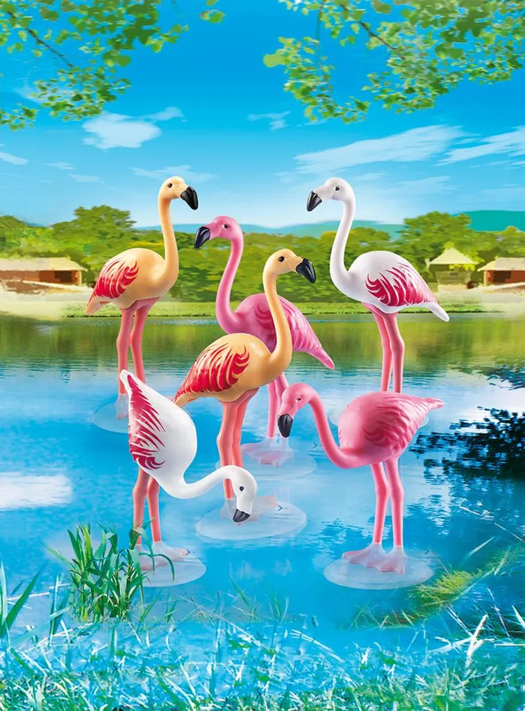 PLAYMOBIL 6651 - Flamingoschwarm 5 PLAYMOBIL 6651 - Flamingoschwarm – Bild 3
