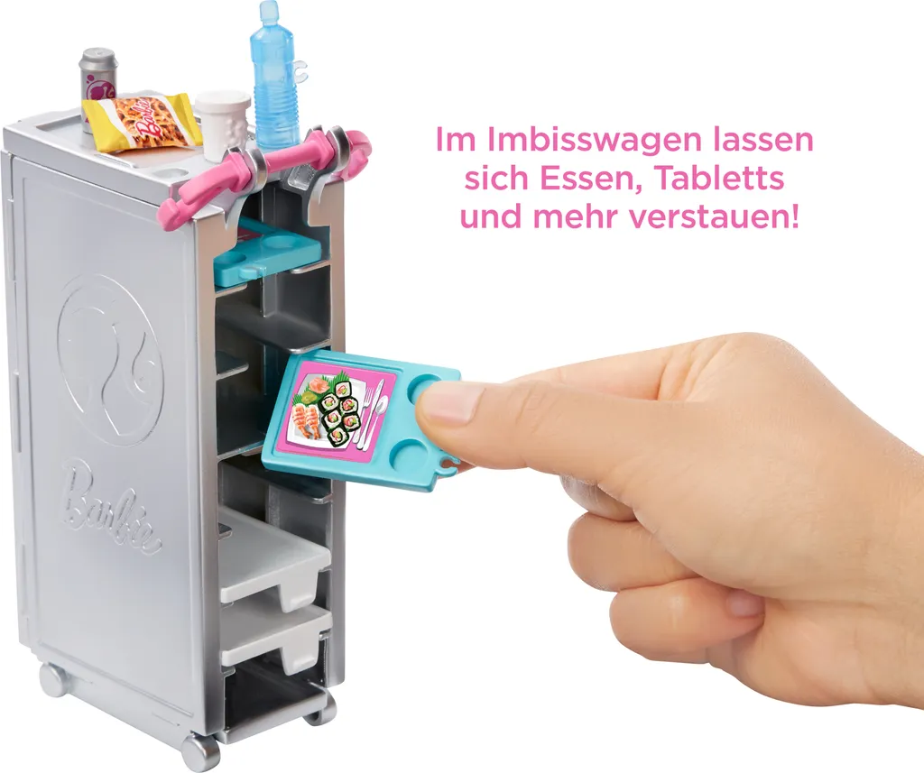 Barbie Reise Traumflugzeug Verwandelbares Spielset Mit Puppe Und Mehr Als 15 Reisebezogenen Zubehörteilen 9 Barbie Reise Traumflugzeug Verwandelbares Spielset Mit Puppe Und Mehr Als 15 Reisebezogenen Zubehörteilen – Bild 7