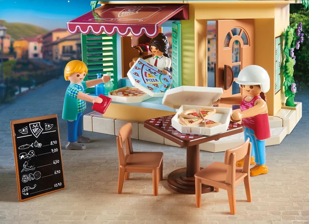 PLAYMOBIL 70336 City Life Pizzeria Mit Gartenrestaurant 5 PLAYMOBIL 70336 City Life Pizzeria Mit Gartenrestaurant – Bild 3