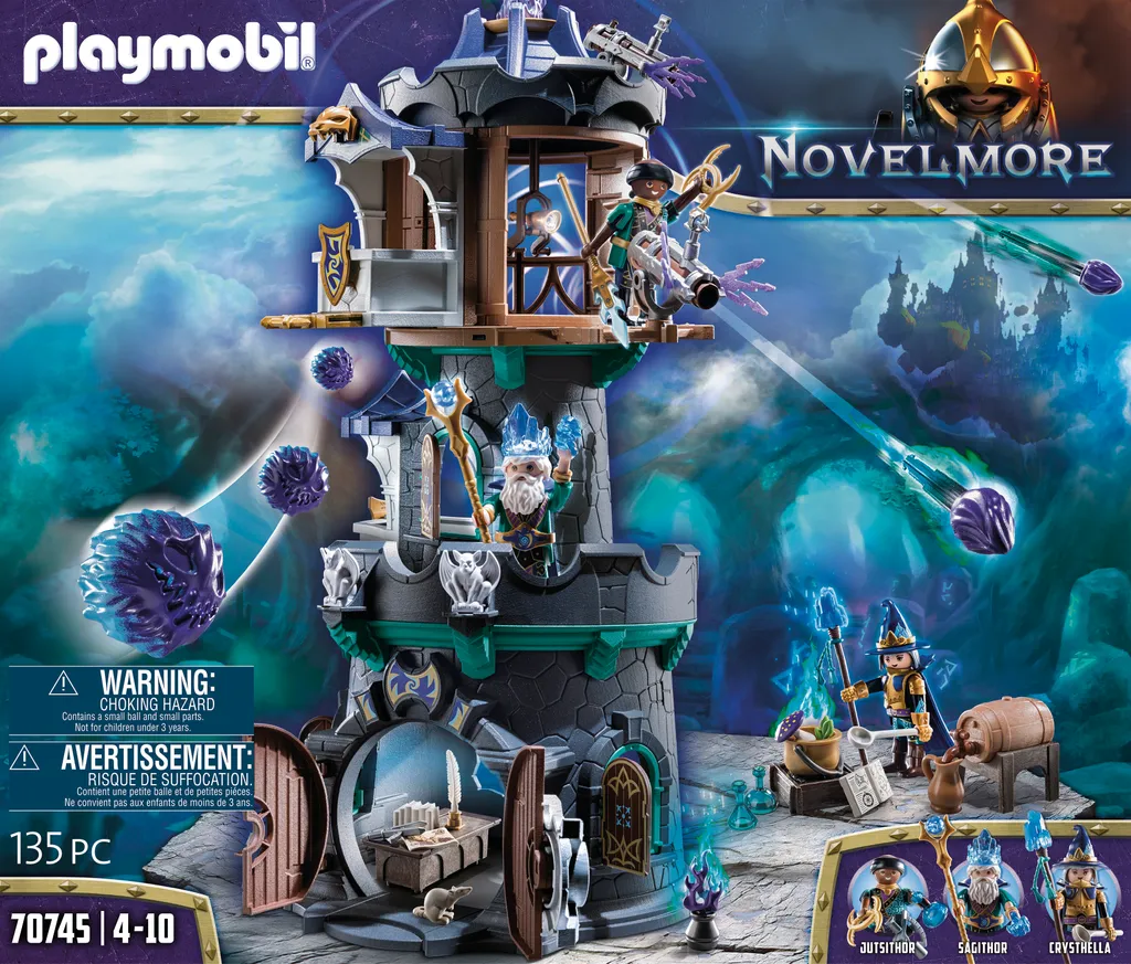 PLAYMOBIL Novelmore 70745 Violet Vale - Zaubererturm 5 PLAYMOBIL Novelmore 70745 Violet Vale - Zaubererturm – Bild 3