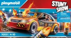 PLAYMOBIL Stuntshow 70551 Stuntshow Crashcar -Kinderspielzeug Rabatte 7b831c23e8a7ae3dc337a370717892d7