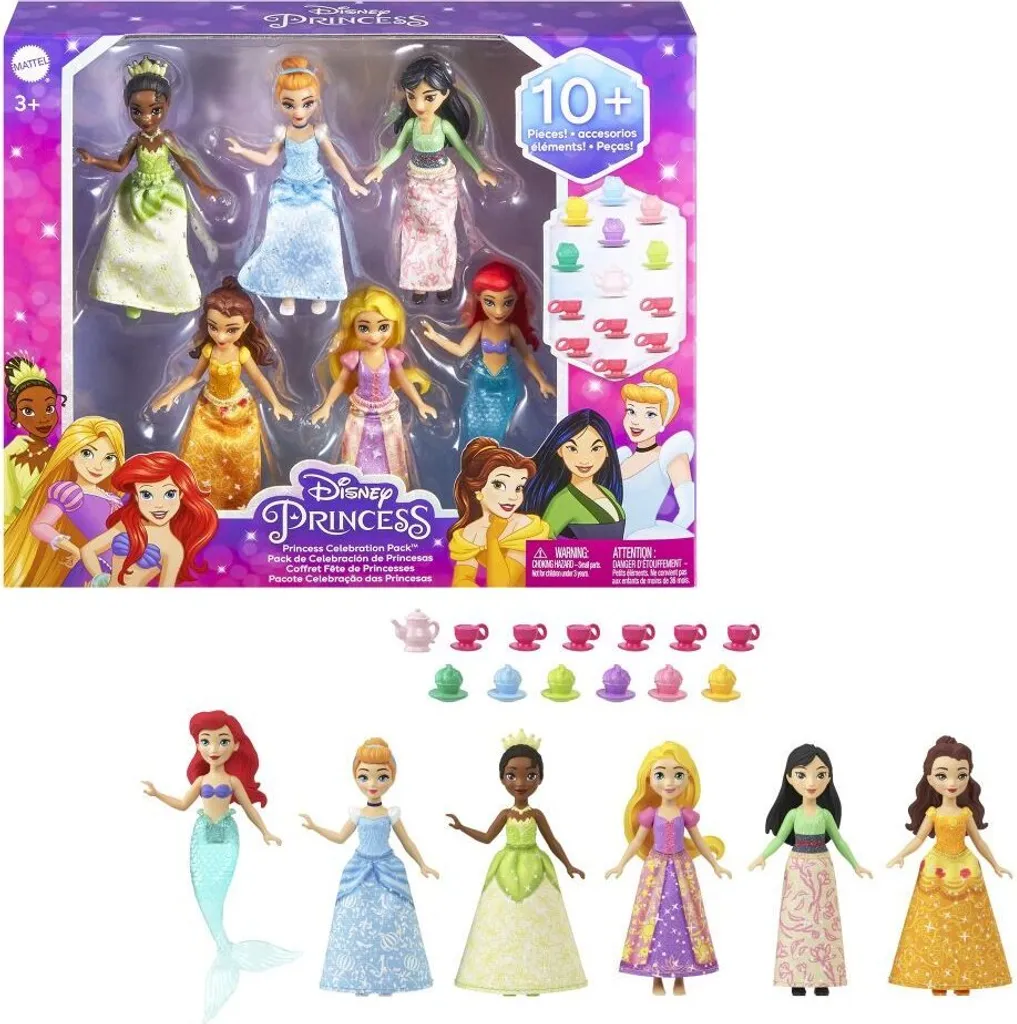Disney Princess-Spielzeug, 6 Kleine Puppen Mit Accessoires 13 Disney Princess-Spielzeug, 6 Kleine Puppen Mit Accessoires – Bild 11