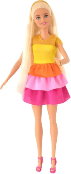 Barbie Locken-Style Puppe (blond) -Kinderspielzeug Rabatte 7bdf64b2a03766e8d64b49790a942030