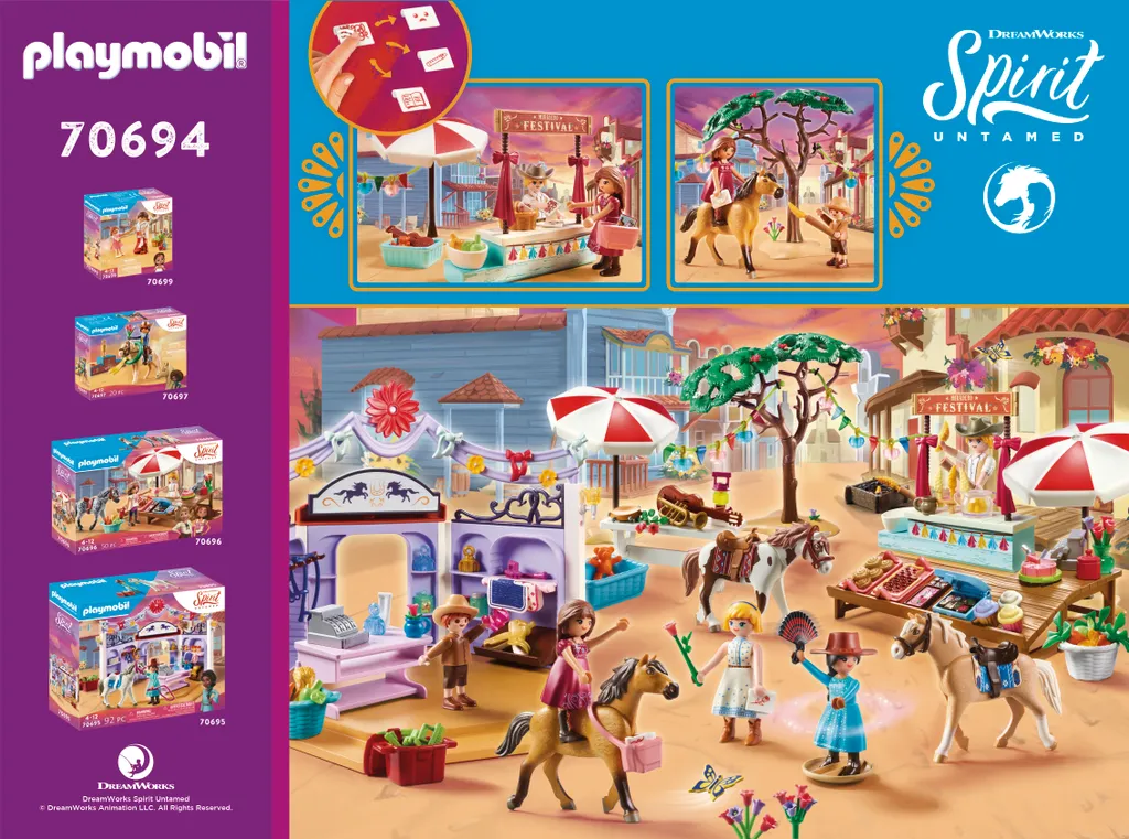 PLAYMOBIL Spirit 70694 Miradero Festival 6 PLAYMOBIL Spirit 70694 Miradero Festival – Bild 4