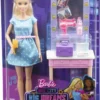 Barbie „Bühne Frei Für Große Träume“ Malibu Schminktisch Spielset Mit Puppe -Kinderspielzeug Rabatte 7fc1571bdff3b6b21be5bf1627cb6f83