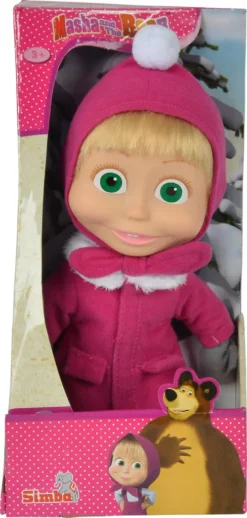 Simba Masha Weichpuppe "Winter", 23cm -Kinderspielzeug Rabatte 80579bd69a67cb8aed89f2e8088e0170