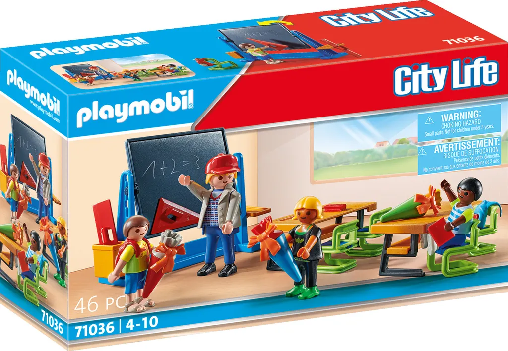 PLAYMOBIL City Life 71036 Erster Schultag 3 PLAYMOBIL City Life 71036 Erster Schultag