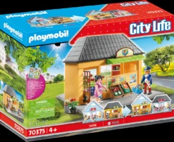 PLAYMOBIL, Mein Supermarkt, City Life, 70375 -Kinderspielzeug Rabatte 81a52345ccbb75b076da6e37790373ad