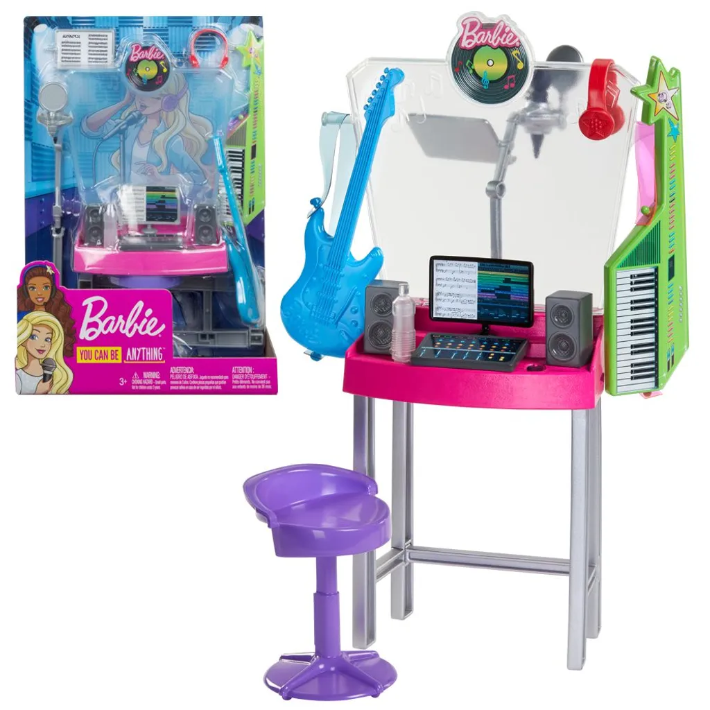 Barbie Berufe Spielset: Tonstudio 9 Barbie Berufe Spielset: Tonstudio – Bild 7