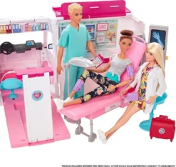 Mattel GMG35 - Barbie - 2 In 1 Krankenwagen Mit Licht & Sound Inkl. 2 Puppen Und Weitere Zubehörteile 9 Mattel GMG35 - Barbie - 2 In 1 Krankenwagen Mit Licht & Sound Inkl. 2 Puppen Und Weitere Zubehörteile -Kinderspielzeug Rabatte 86e447ca1b396c72136c7bd52cef9e44