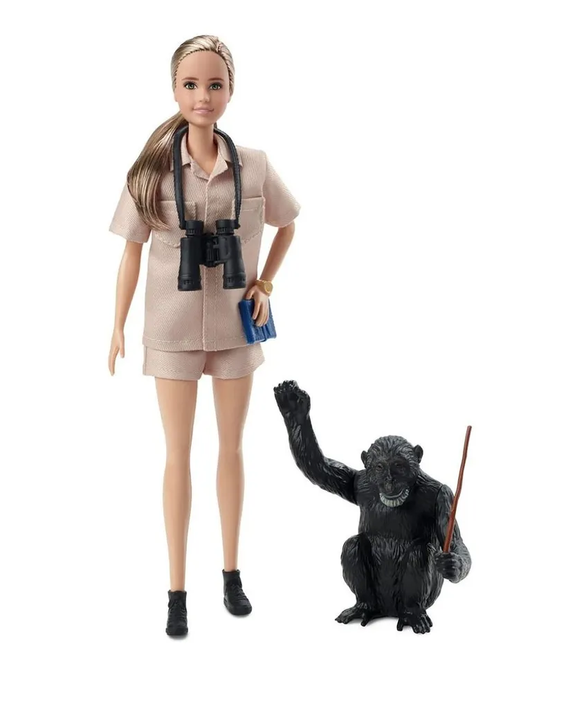 Mattel HCB82 - Barbie Signature Inspiring Women - Jane Goodall 3 Mattel HCB82 - Barbie Signature Inspiring Women - Jane Goodall
