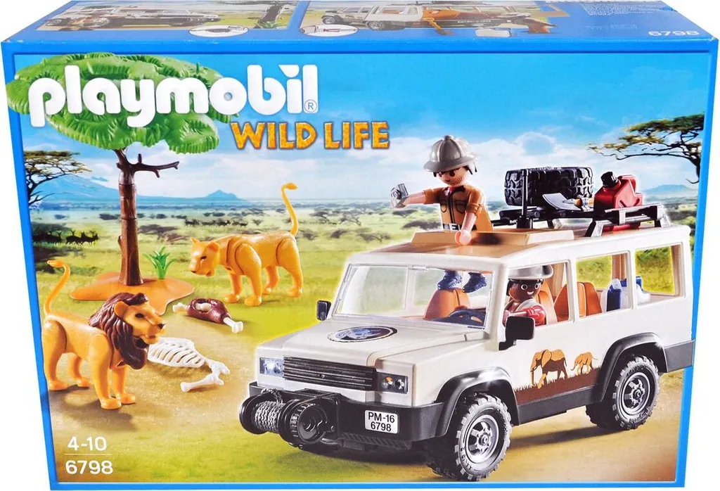 PLAYMOBIL® 6798 Wild Life Safari-Geländewagen Mit Seilwinde 10 PLAYMOBIL® 6798 Wild Life Safari-Geländewagen Mit Seilwinde – Bild 8