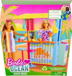 Barbie Loves The Ocean Strandhüttenspaß Spielset Aus Recyceltem Kunststoff -Kinderspielzeug Rabatte 88f12fa0399d23d508e705bbe4cd0b24