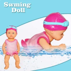 Schwimmpuppe/Wasser-Babypuppe - Interaktive Schwimmpuppe Baby Puppe Mit Schwimm Funktion, Wasserdichtes Badewannenspielzeug Für Kinder Baby,ungenießbare Mini-Heimdekorationen Ohne Silikon 12 Schwimmpuppe/Wasser-Babypuppe - Interaktive Schwimmpuppe Baby Puppe Mit Schwimm Funktion, Wasserdichtes Badewannenspielzeug Für Kinder Baby,ungenießbare Mini-Heimdekorationen Ohne Silikon -Kinderspielzeug Rabatte 8908a40adbfdd8f6f10c2c12a4377168