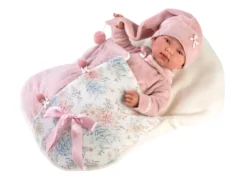 M. Llorens Babypuppe Tina, 44 Cm Mit Stoffkörper Und Stimme