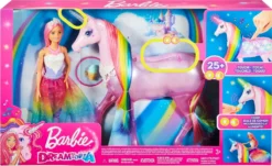 Barbie Dreamtopia Magisches Zauberlicht Einhorn Mit Puppe, Licht & Geräuschen -Kinderspielzeug Rabatte 8dac1592ba02b348e59045687dd52d14