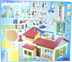 PLAYMOBIL 70132 Bauernhof Mit Silo -Kinderspielzeug Rabatte 8e62e95e7365b01a9bcc6708c0b6b8bc