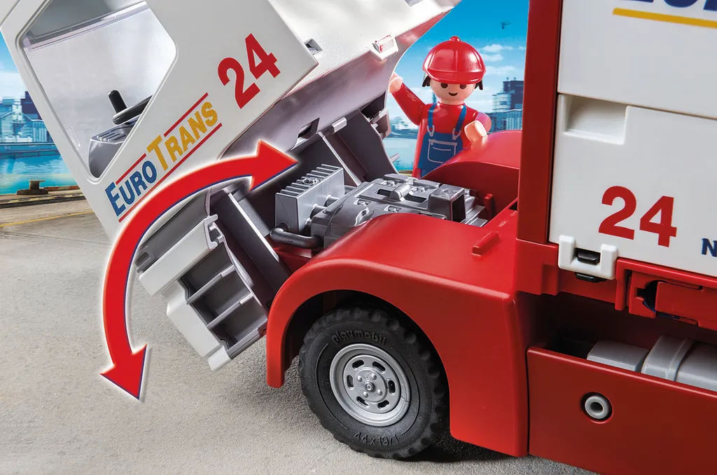 PLAYMOBIL 9370 Lastwagen 5 PLAYMOBIL 9370 Lastwagen – Bild 3