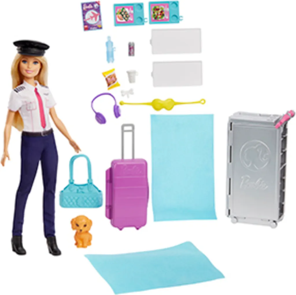 Barbie Reise Traumflugzeug Verwandelbares Spielset Mit Puppe Und Mehr Als 15 Reisebezogenen Zubehörteilen 8 Barbie Reise Traumflugzeug Verwandelbares Spielset Mit Puppe Und Mehr Als 15 Reisebezogenen Zubehörteilen – Bild 6