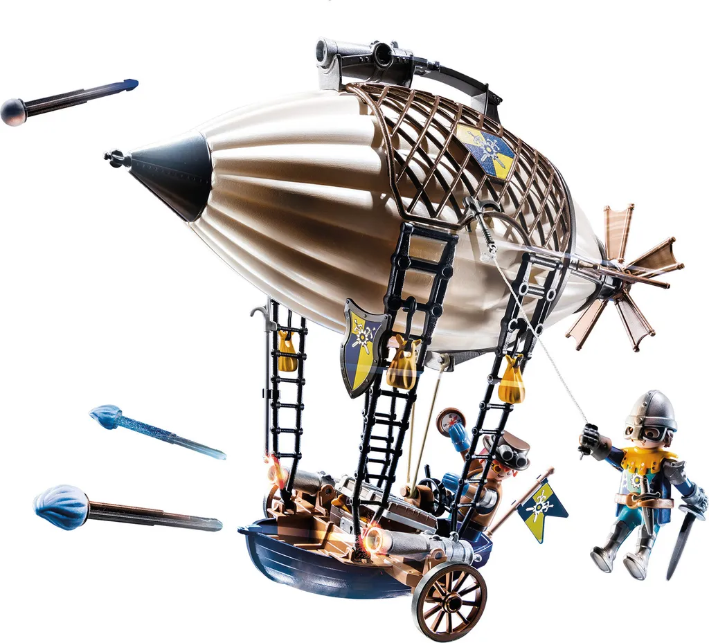 PLAYMOBIL Novelmore 70642 Novelmore Darios Zeppelin 4 PLAYMOBIL Novelmore 70642 Novelmore Darios Zeppelin – Bild 2