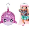 MGA Entertainment Na! Na! Na! Surprise 2-in-1 Pom Doll - Krysta Splash, Mini-Puppe, Weiblich, 5 Jahr(e), Mädchen, 190 Mm, Mehrfarbig