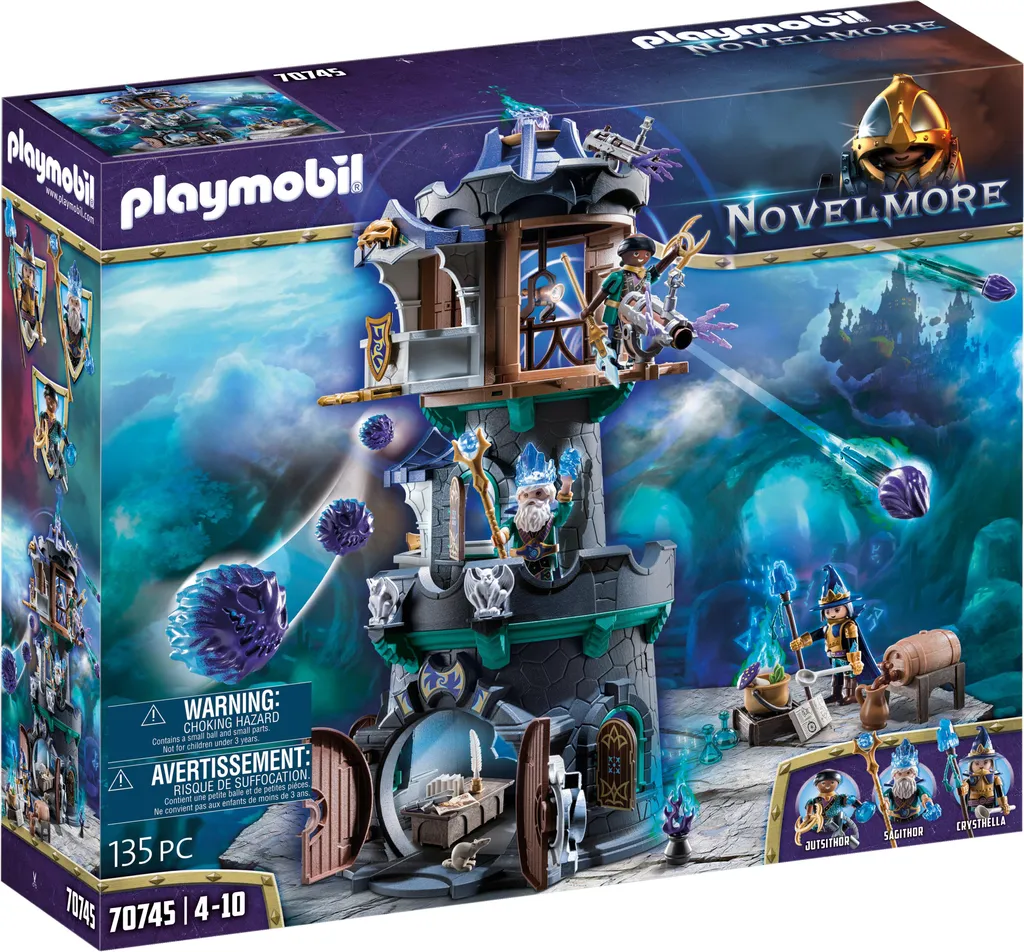 PLAYMOBIL Novelmore 70745 Violet Vale - Zaubererturm 3 PLAYMOBIL Novelmore 70745 Violet Vale - Zaubererturm