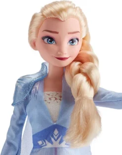 Hasbro: Disney Frozen II - Elsa Die Eiskönigin Prinzessin - E6709 -Kinderspielzeug Rabatte 949cb8e3e94b1b6eab16e058337b4750