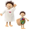Sigikid Lernpuppe Erwin Der Kleine Patient Mehrfarbig 44cm, 38322