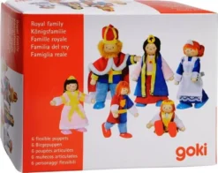 Goki 51797 Biegepuppen Königsfamilie, Mehrfarbig, 6-teilig (1 Set) 12 Goki 51797 Biegepuppen Königsfamilie, Mehrfarbig, 6-teilig (1 Set) -Kinderspielzeug Rabatte 96c3bf7ab6a4062f9c98204eee9941c5