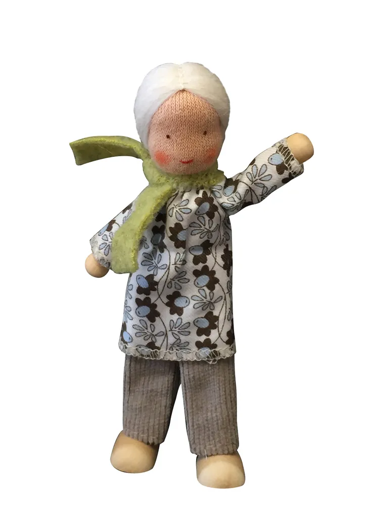 Käthe Kruse 66412 - Waldorf Biepuppe Großmutter 4 Käthe Kruse 66412 - Waldorf Biepuppe Großmutter – Bild 2